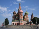 Basilius-Kathedrale beim Roten Platz in Moskau