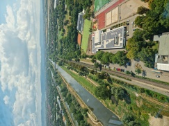 Fernmeldeturm Mannheim und Umgebung