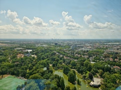 Fernmeldeturm Mannheim und Umgebung