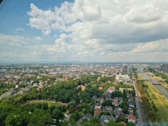 Fernmeldeturm Mannheim und Umgebung