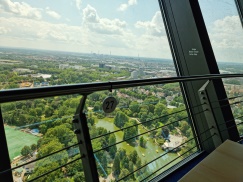 Fernmeldeturm Mannheim und Umgebung