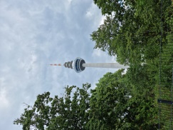 Fernmeldeturm Mannheim und Umgebung