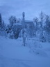 Äkäslompolo, Schneeschuh-Tour 2, Wegweiser in der Wildnis