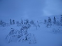 Äkäslompolo, Schneeschuh-Tour 2, Kellostapulinkuru