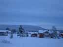 Äkäslompolo, Schneeschuh-Tour 3, Letzter Blick zurück