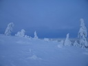 Äkäslompolo, Schneeschuh-Tour 3, Eiskalter Kuer