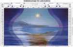 Svalbard 2005, Sonnendiagramm Longyearbyen