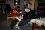 Svalbard 2005, Michael und Schlittenhund