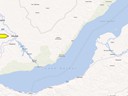 Karte Irkutsk, Sibirien, Russland