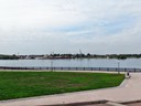 Promenade an der Angara, Irkutsk, Sibirien, Russland