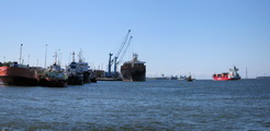 Hafen von Klaipeda, Litauen