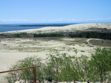 Russische Grenze in einer Sanddüne bei Nida (Kurische Nehrung, Litauen)