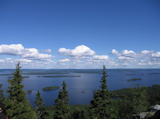 Blick vom Ukko-Koli auf den Pielinensee