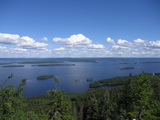 Blick vom Ukko-Koli auf den Pielinensee