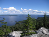 Blick vom Ukko-Koli auf den Pielinensee
