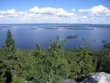 Blick vom Ukko-Koli auf den Pielinensee