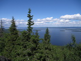 Blick vom Ukko-Koli auf den Pielinensee