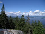 Blick vom Ukko-Koli auf den Pielinensee