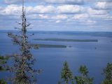 Blick vom Ukko-Koli auf den Pielinensee