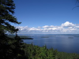 Blick vom Paha-Koli auf den Pielinensee