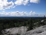 Blick vom Akka-Koli in Richtung Kolinportti