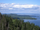 Blick vom Koli auf den Pielinensee