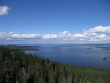 Blick vom Koli auf den Pielinensee