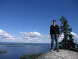 Blick vom Paha-Koli auf den Pielinensee
