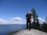Blick vom Paha-Koli auf den Pielinensee