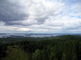 Blick vom Räsävaara in Richtung Hattuselkä