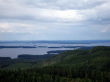 Blick vom Räsävaara in Richtung Hattuselkä