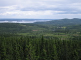 Blick vom Räsävaara in Richtung Hattuselkä