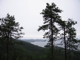 Blick vom Paha-Koli auf den Pielinensee