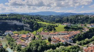 Ausblick auf Fribourg