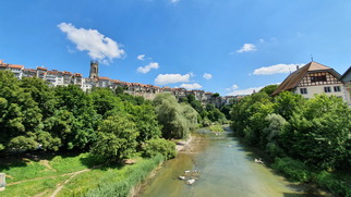 Ausblick auf Fribourg