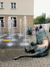 Wasserspiel vor der Königlichen Kapelle, Danzig / Gdańsk (Polen)