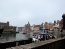 Fassaden der Rechtstadt an der Mottlau, Danzig / Gdańsk (Polen)
