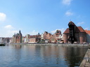 Fassaden der Rechtstadt an der Mottlau, Danzig / Gdańsk (Polen)