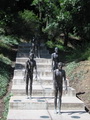 Moderne Skulpturgruppe