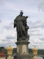 Skulptur auf der Karlsbrücke