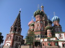 Basilius-Kathedrale beim Roten Platz in Moskau