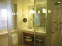 Badezimmer im Swiss Hotel