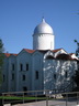 Kirchen auf der Handelsseite von Novgorod