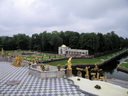 Grosse Kaskade im unteren Garten des Schlossparks vom Peterhof