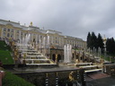 Grosse Kaskade im unteren Garten des Schlossparks vom Peterhof