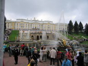 Grosse Kaskade im unteren Garten des Schlossparks vom Peterhof