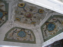 Schloss Monplaisir im unteren Garten des Schlossparks vom Peterhof 