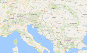 Karte Sofia (Bulgarien)