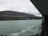 Russische Siedlung Barentsburg: Hafen