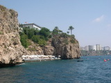 Antalya, Hafen und Stadt